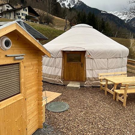 Hotel Jurte Beim Lama- & Alpakahof Triesenberg Zewnętrze zdjęcie