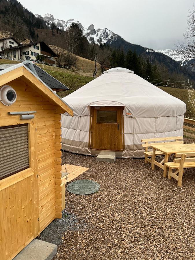 Hotel Jurte Beim Lama- & Alpakahof Triesenberg Zewnętrze zdjęcie